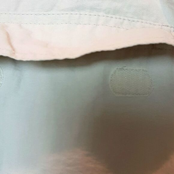 Womans Lands End Cream‎ Zipper Off Legs /S 28 pants cargo - Picture 7 of 8